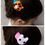 Animal Hairclips