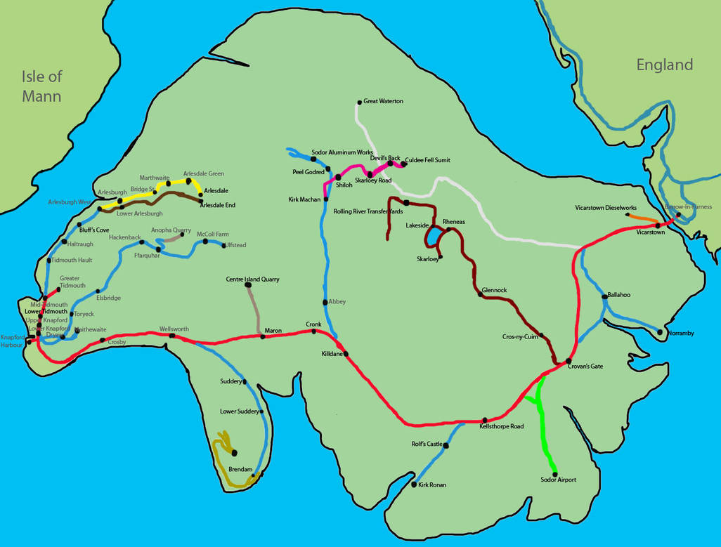 Custom Sodor Map by OkamiTakahashi on DeviantArt