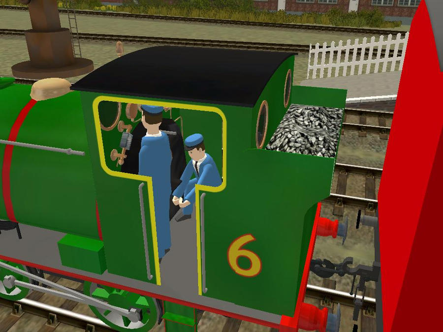 RWS Percy cab shot -new crew- by OkamiTakahashi on DeviantArt