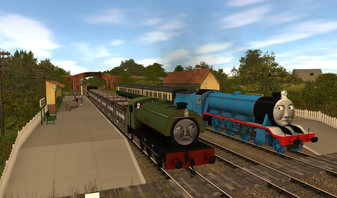 Two Grumpy Engines by OkamiTakahashi on DeviantArt