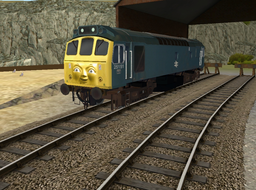 Twitter RWS: Class 25 25151 ''Sulzer''