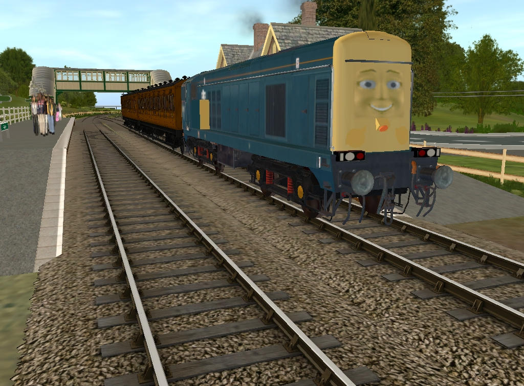 Twitter RWS: Class 20 20093 ''Chopper'' V2 by OkamiTakahashi on DeviantArt