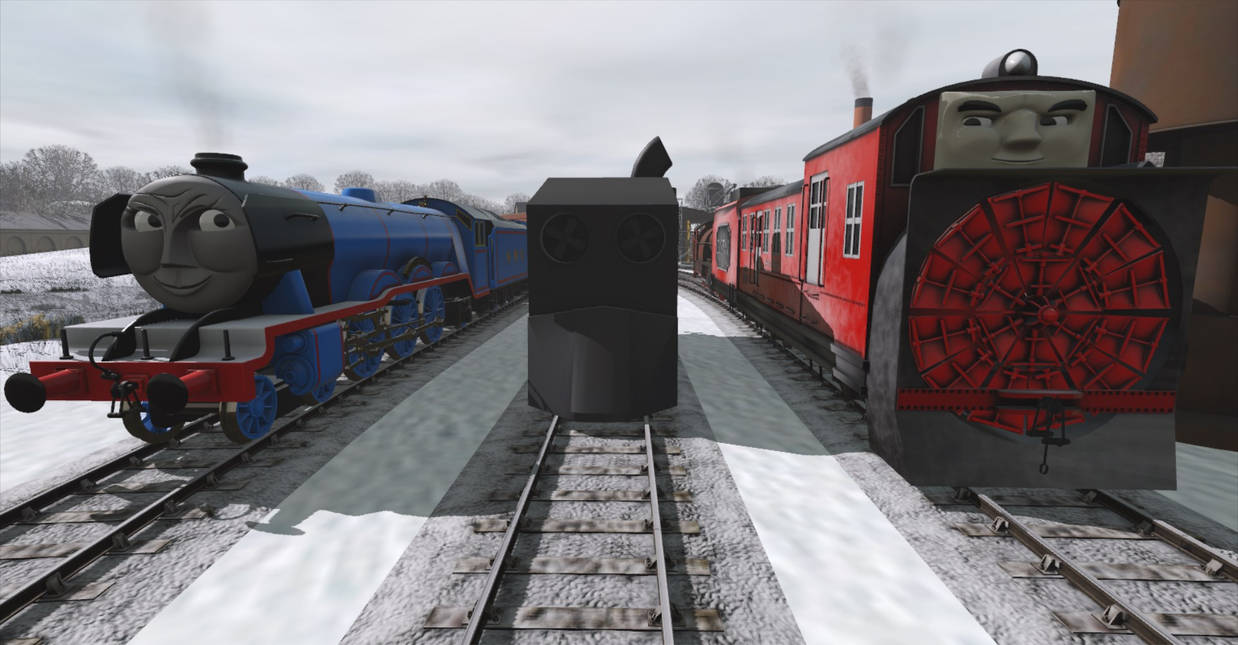 Gordon and the Rotary Snowplows by OkamiTakahashi on DeviantArt