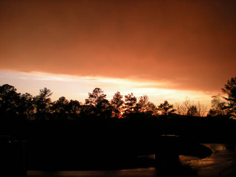 Orange Colored Sky