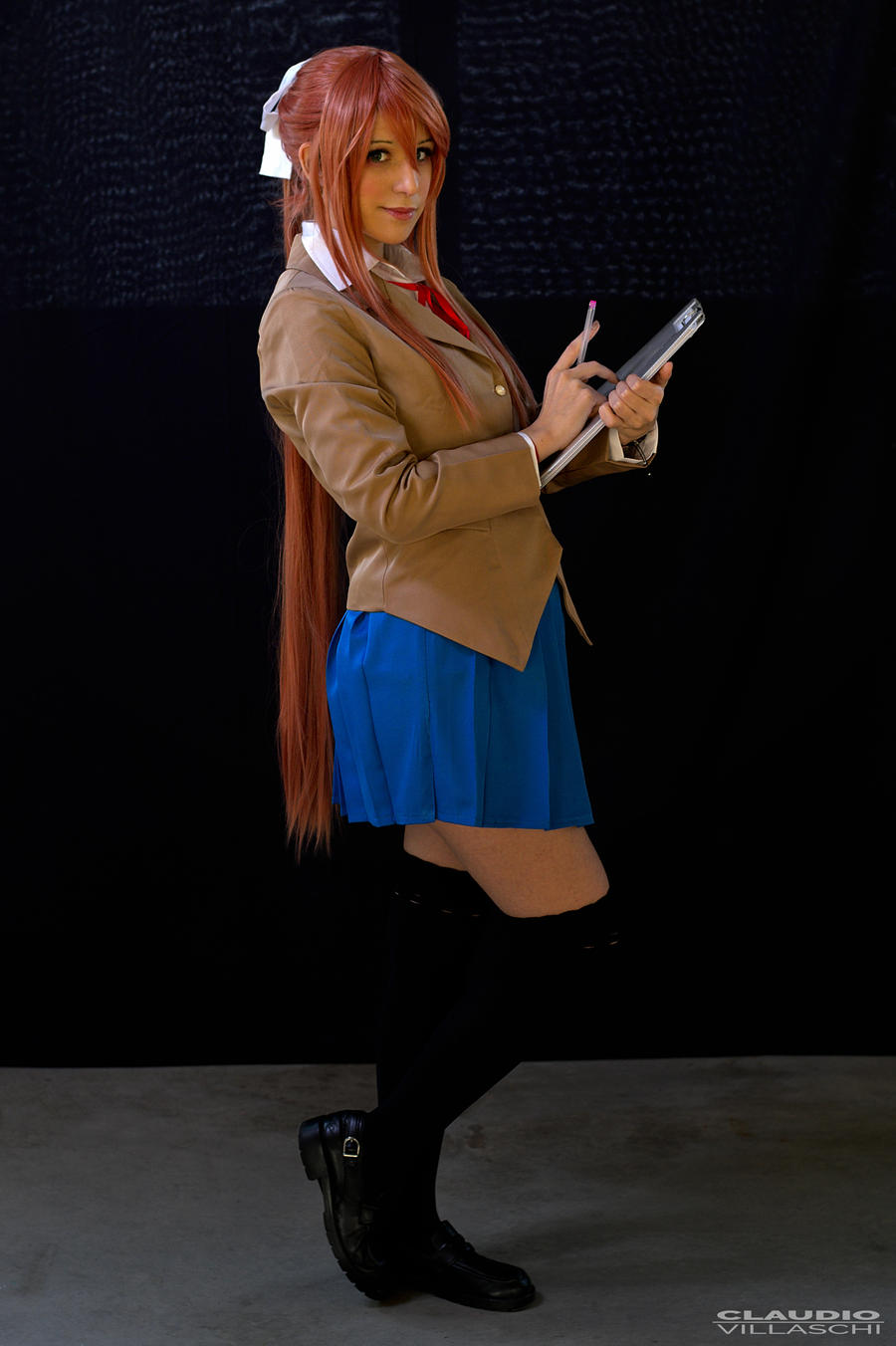 Monika Doki Doki Literature Club By SnowHaze On DeviantArt monika-doki-doki-literature-club-by-snowhaze-on-deviantart