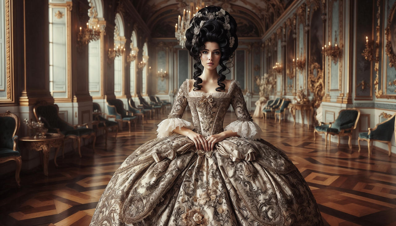 Rococo lady by bulklover on DeviantArt