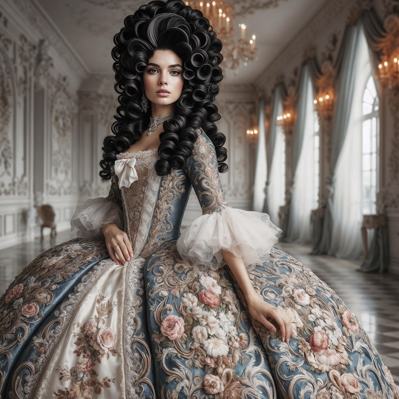 Rococo lady by bulklover on DeviantArt