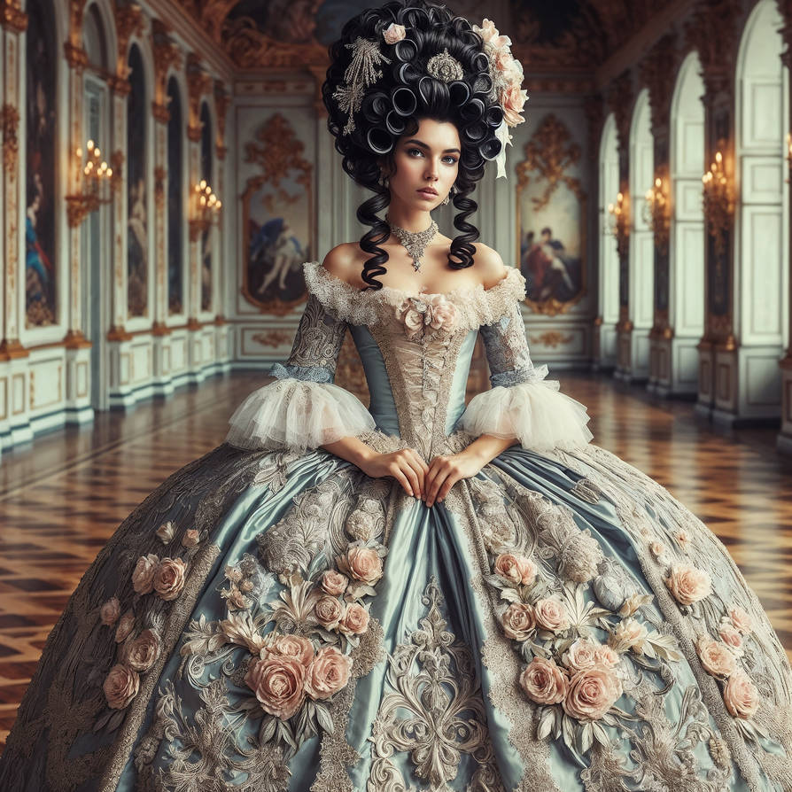 Rococo lady by bulklover on DeviantArt