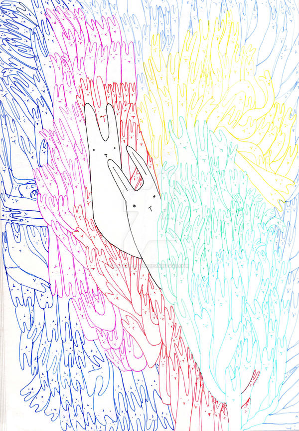 Rabbit overload by Raquel-Lapin on DeviantArt