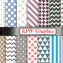 KPWdesigns Mixed Patterns Digital Papers