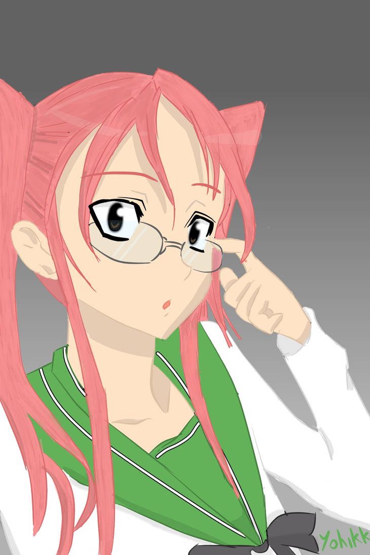 SAYA TAKAGI FANART! I did this because I needed to get out of an art block  and i've wanted to draw HOTD characters since reading Sereo's Fanfiction  Summoned I might do some