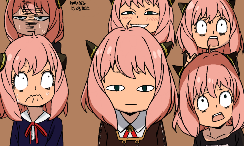 Anya Forger  Meme face art by KARLITURA1031 on DeviantArt