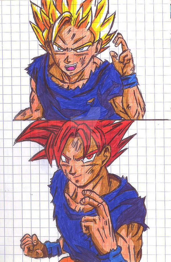 Goku Super Saiyan Blue Animation by KaradegRara on DeviantArt