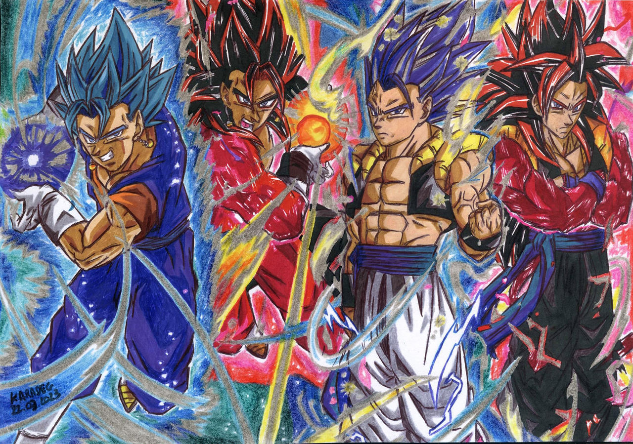 Dragon Ball Z Saga Majin Buu Vegetto vs Super Buu by Artegavino on  DeviantArt