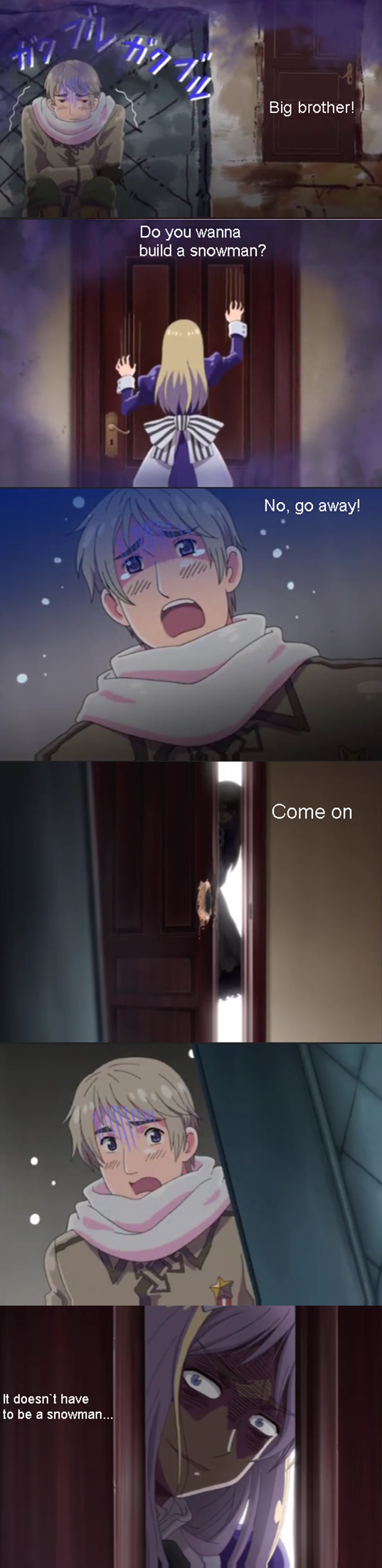 Hetalia: Frozen parody