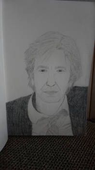 My second Alan Rickman drawing