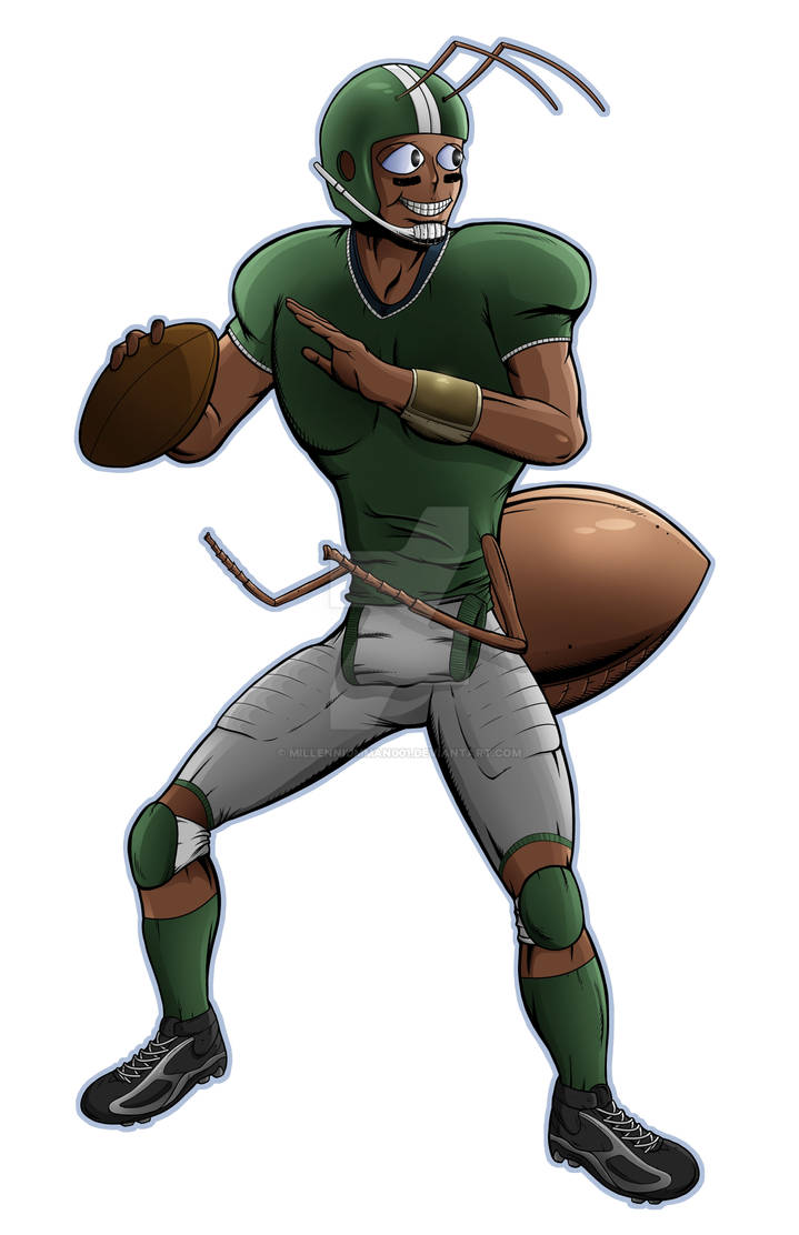 Running Back Bug Football Bug by millenniumman001 on DeviantArt