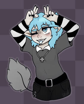 Blue Hair and Pronouns [AF]
