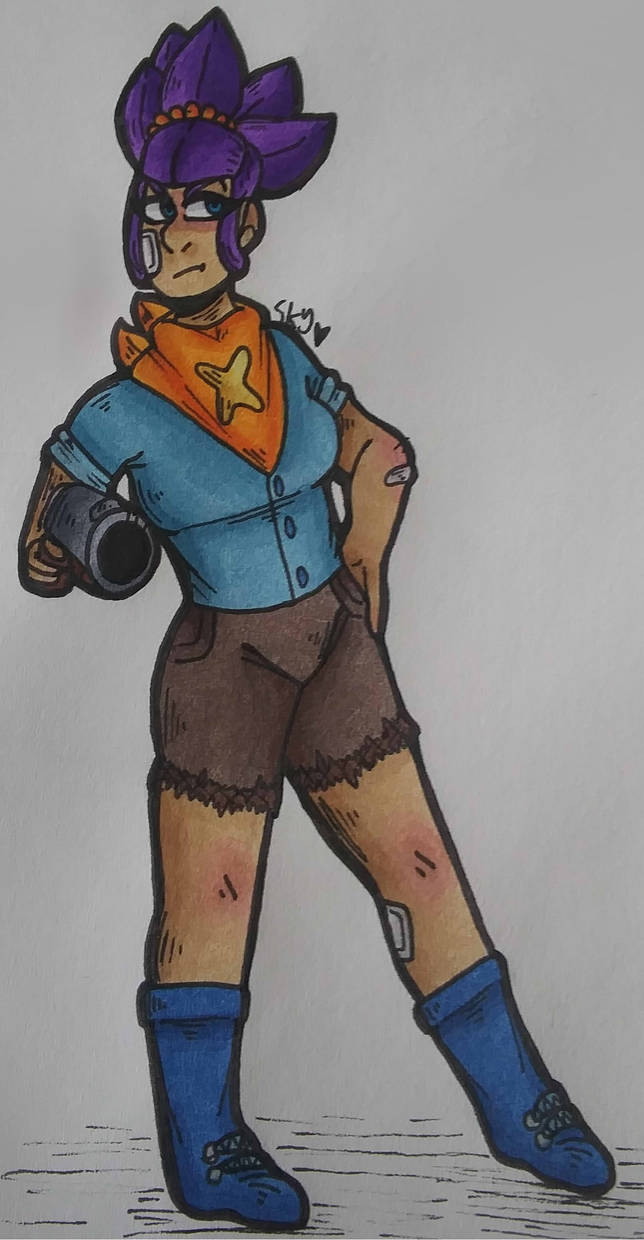 Shelly Redesign by sunnyskiesup on DeviantArt