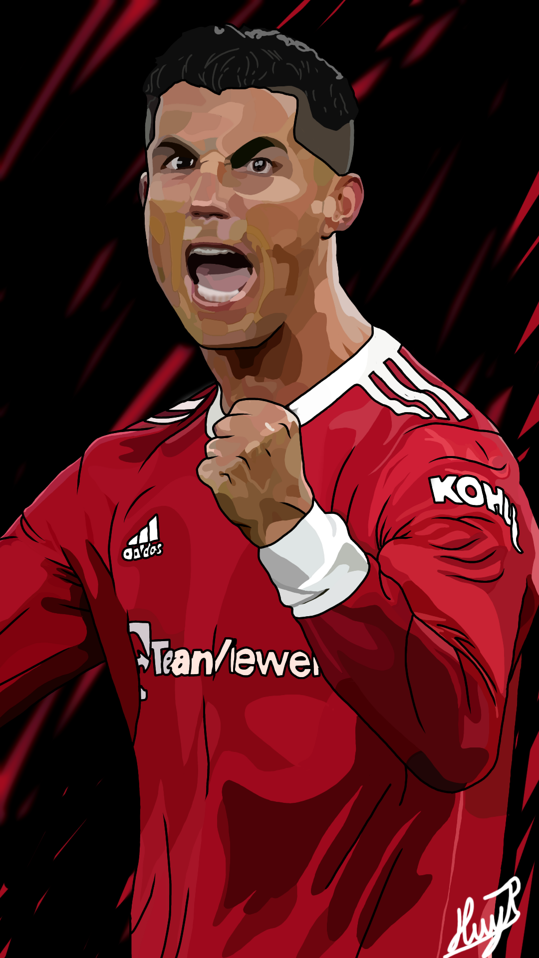 Cristiano Ronaldo - Animated Steam Artwork by Shos7 on DeviantArt