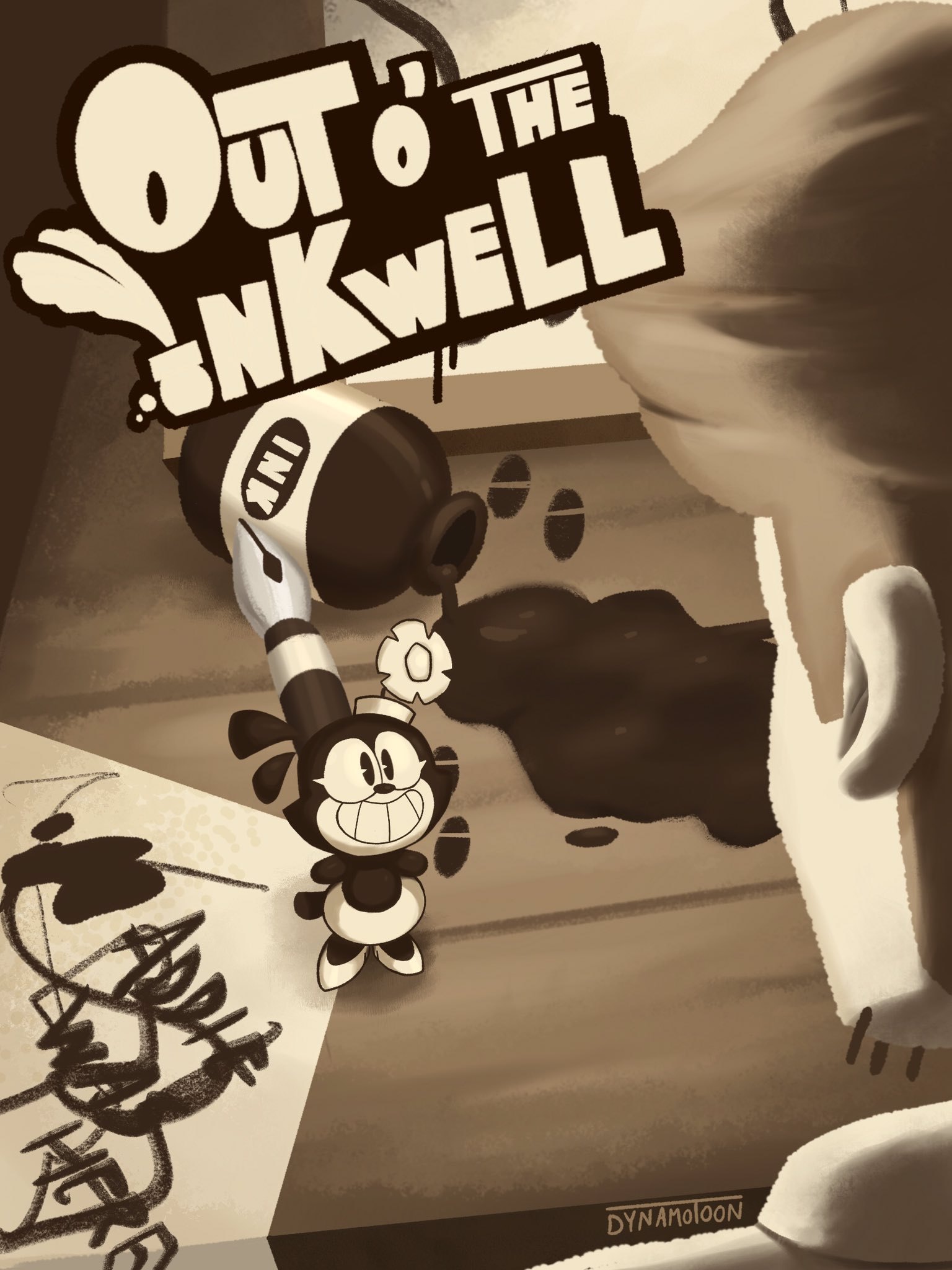The Inkwee Out o' the inkwell poster 2 by macbalmo on DeviantArt