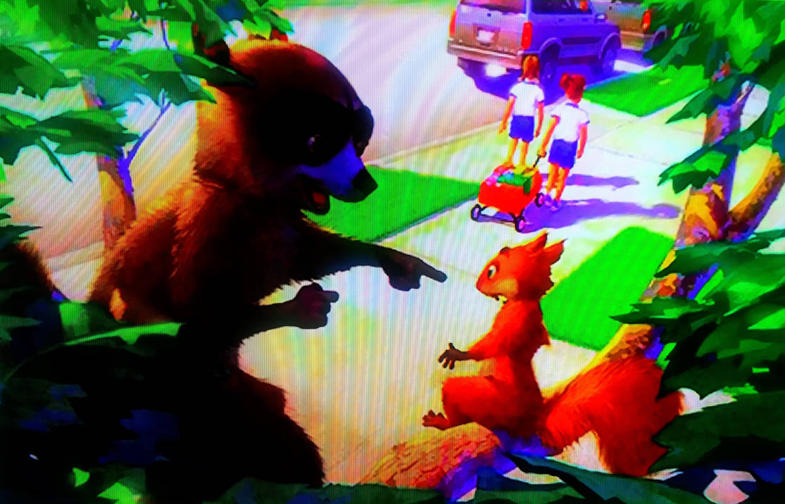 RJ and hammy. Concept art by macbalmo on DeviantArt