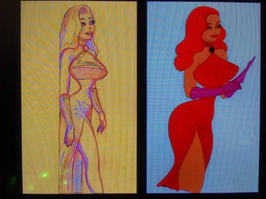 Jessica rabbit concept art 