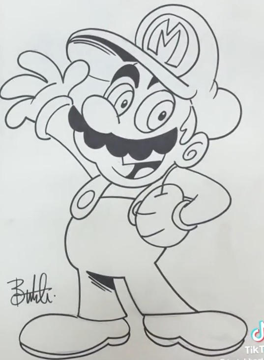 Mario in fairly oddparents style by macbalmo on DeviantArt