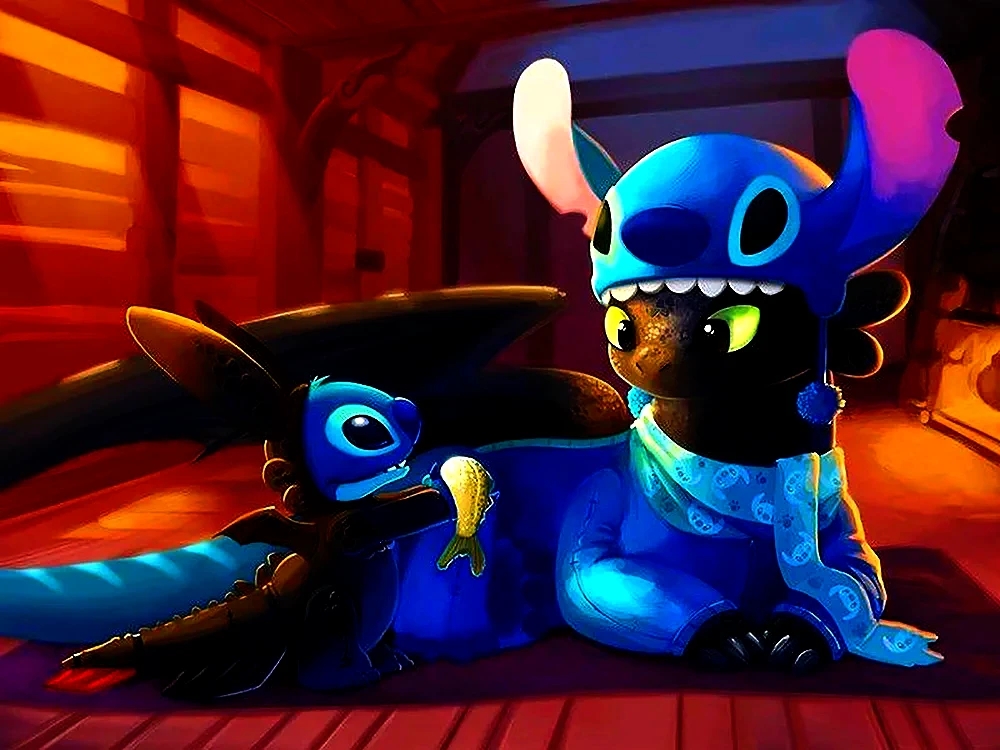 Toothless Combo Toothless and Stitch picture by macbalmo on DeviantArt