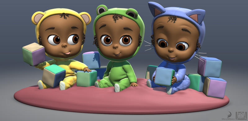 Triplets Deviantart The triplets model by macbalmo on DeviantArt