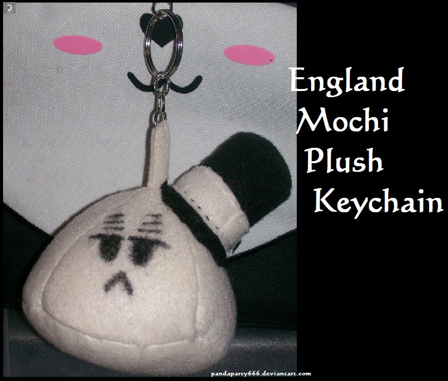 England Mochi Plush Keychain