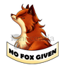 No Fox Given Pin