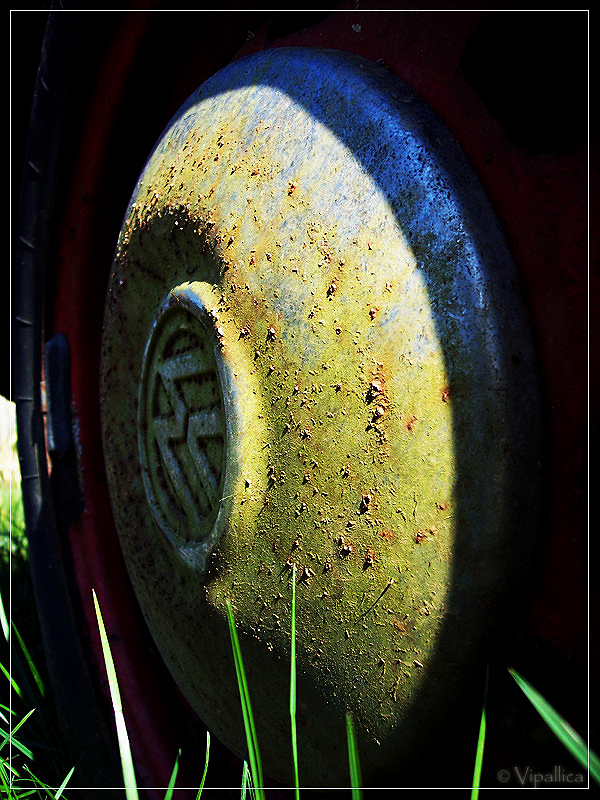 Green Hubcap