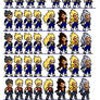 Vegeta Sprites