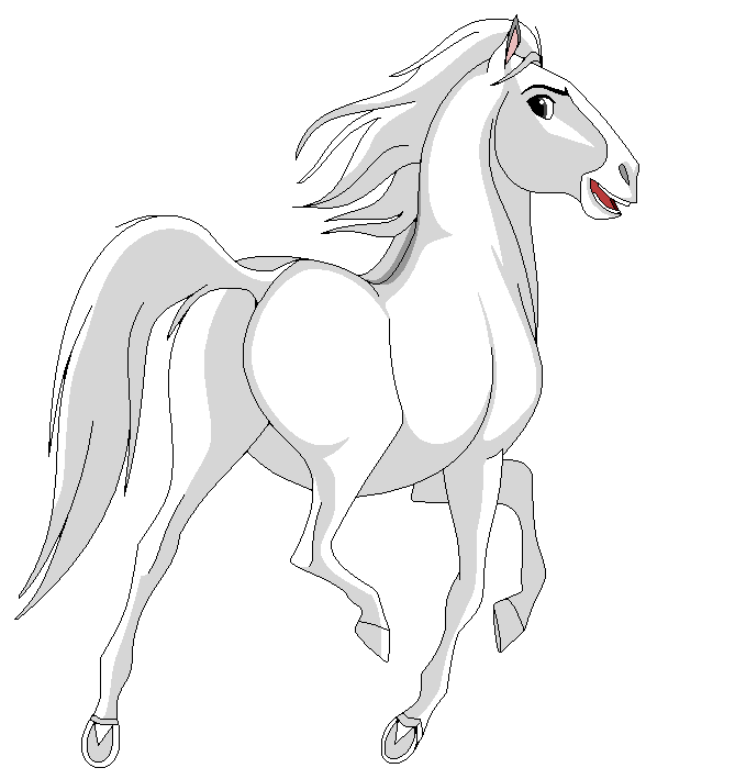 happy Mare lineart