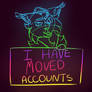 Moved accounts