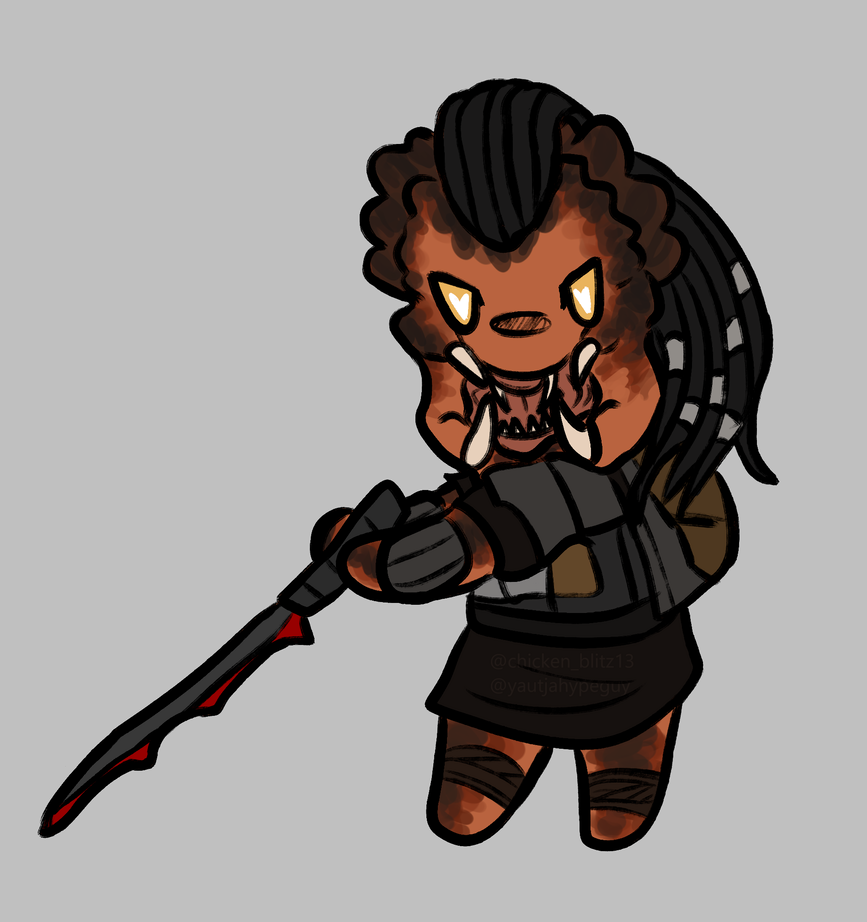 Chibi Dek | Predator Badlands by ChickenBlitz13 on DeviantArt