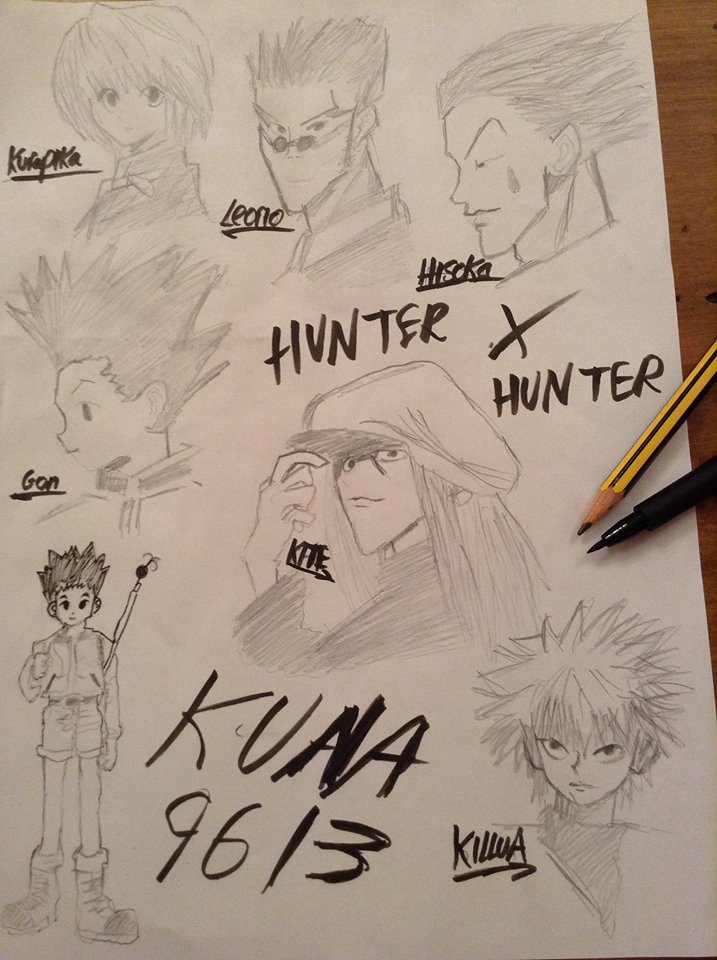 Anime Drawings Hunter X Hunter