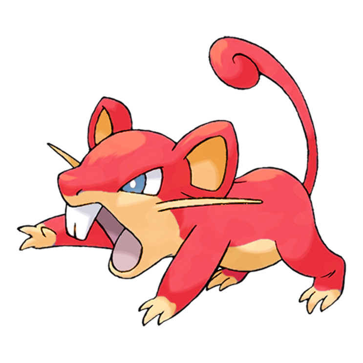 Shiny Redesign #19: Rattata by FlamingScolipede on DeviantArt