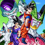 DBZ Goku and Gohan VS Villains