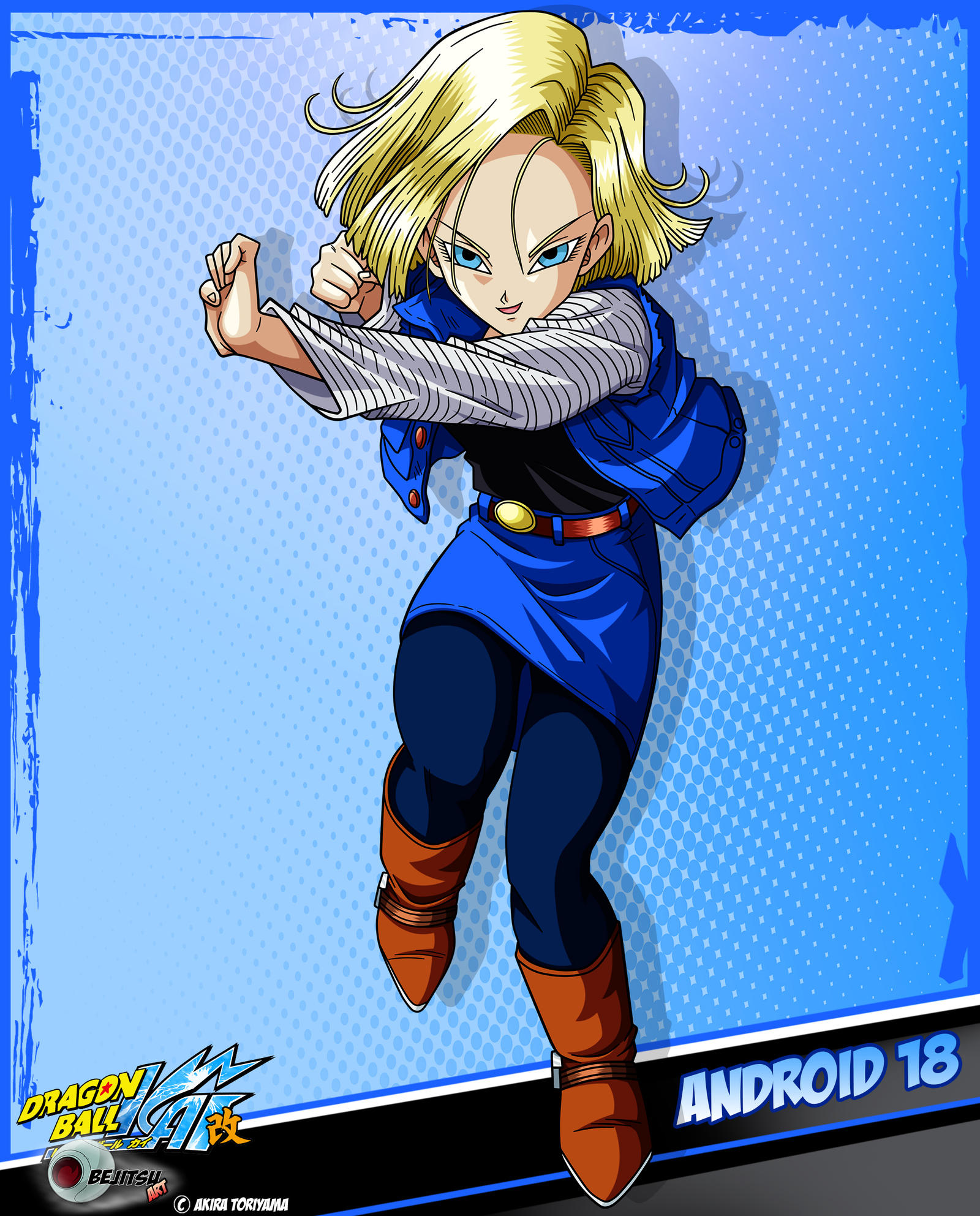 Dragon Ball Z - Android 18 by DBCProject on DeviantArt