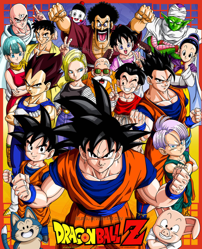 Goku and Friends by Bejitsu