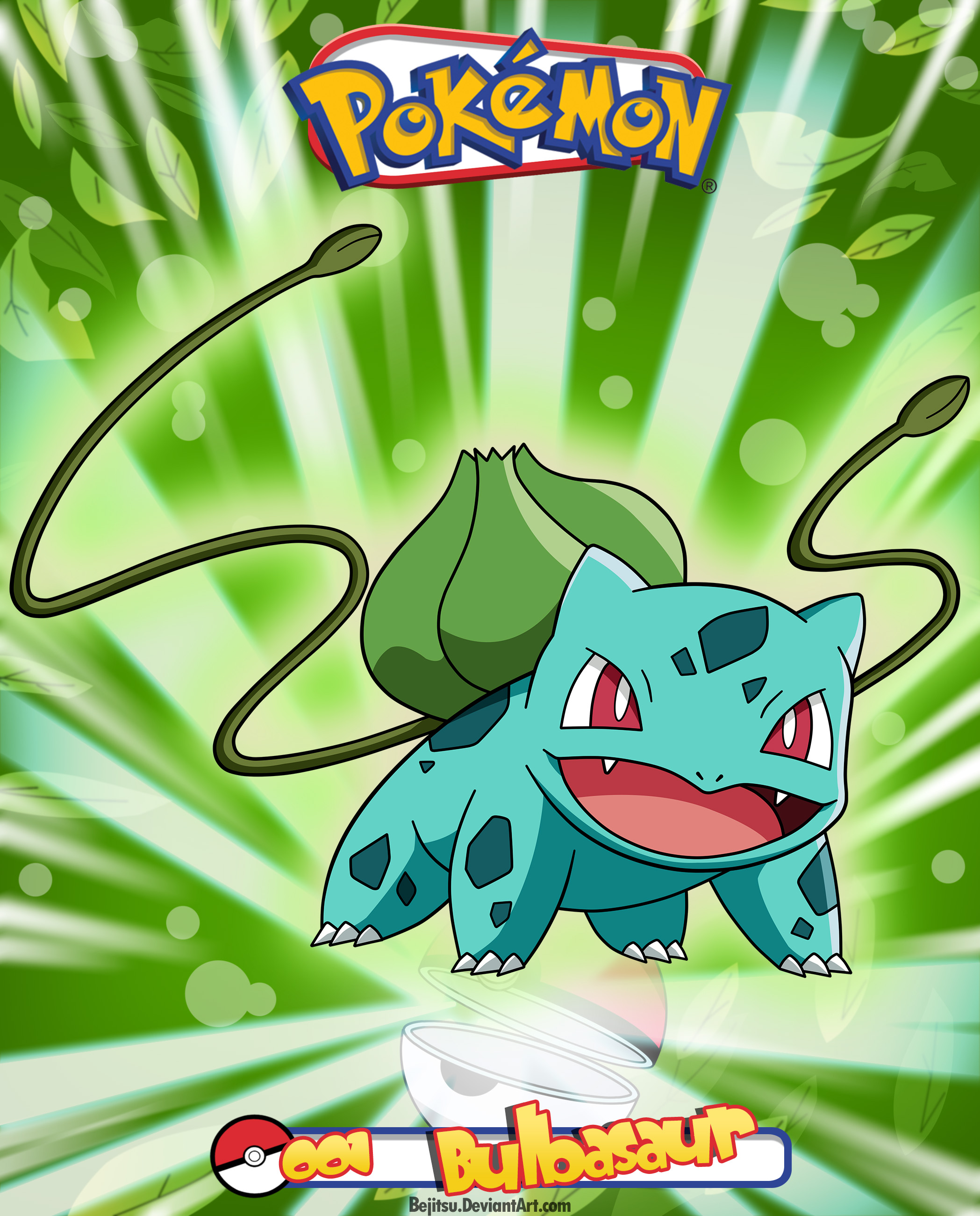 Pokemon Bulbazor Pokemon - 001 Bulbasaur by Bejitsu on DeviantArt