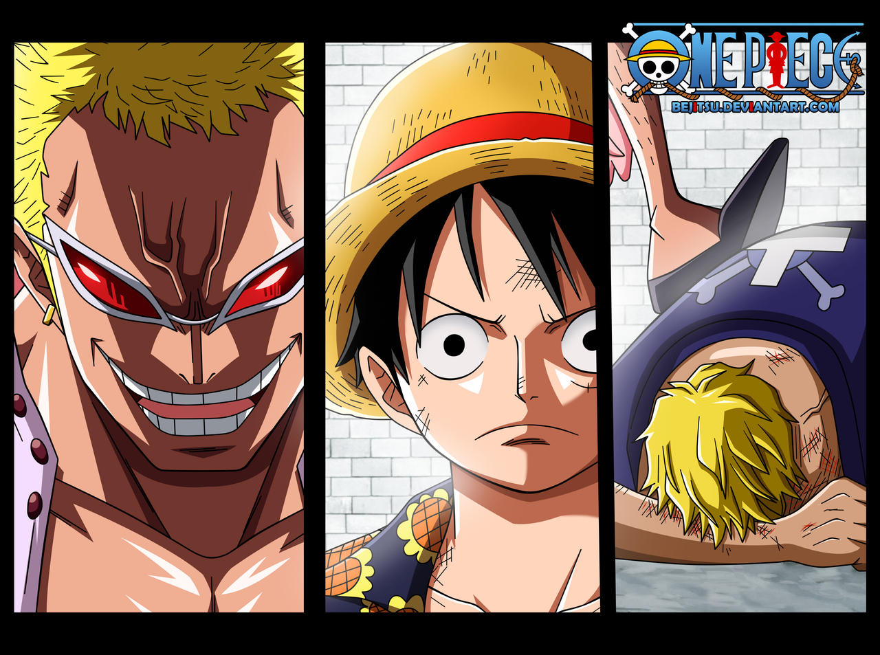One Piece 759 Doflamingo Luffy Bellamy By Bejitsu On Deviantart One Piece 759 Doflamingo Luffy Bellamy By Bejitsu On Deviantart