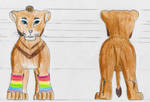 Mellifera, the little lioness with socks