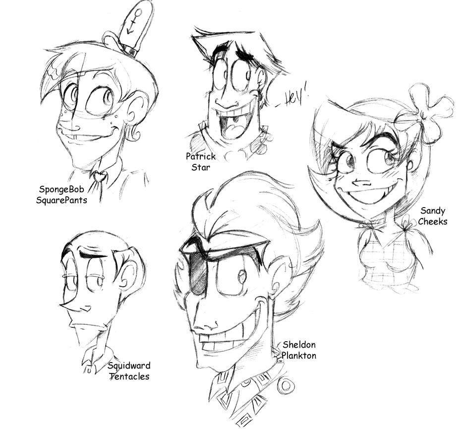 SpongeBob Human Style By Kamijo On DeviantArt