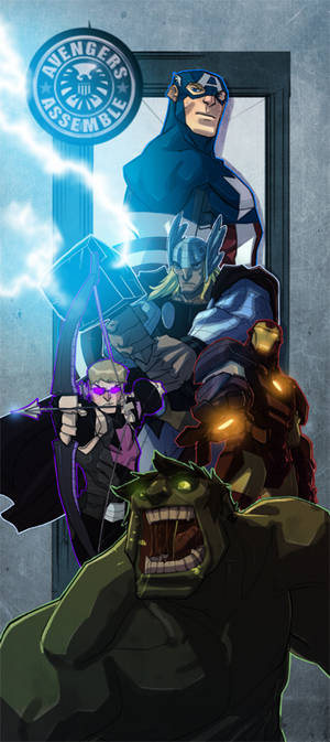 The Avengers by chriscopeland
