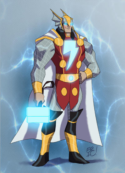 Thunder God by EricGuzman
