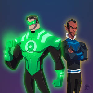 Hal Jordan and Sinestro