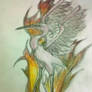 x.x Flaming Bird Design x.x